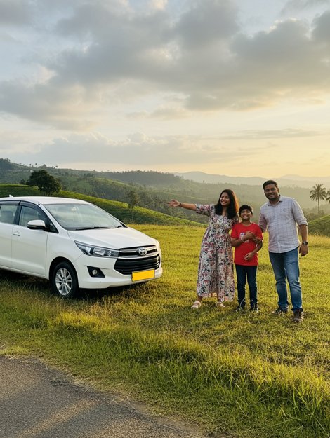 AC tempo traveller for group Kerala taxi package