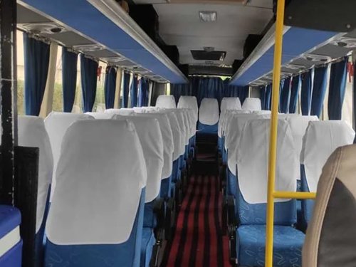 Benz Mini Coach AC bus rental service in kochi
