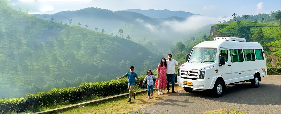 Kerala tour package taxi vehicle