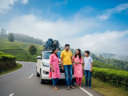 Kerala Family tour taxi service