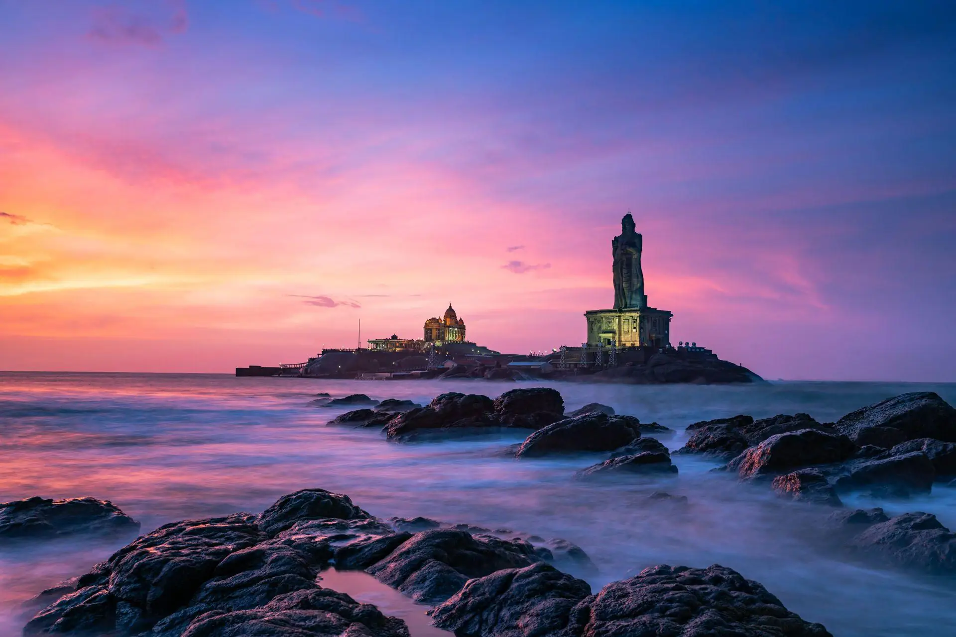 Kovalam to Kanyakumari sightseeing route, attractions and activities